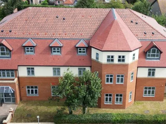 A Council home apartment building in Rhyl
