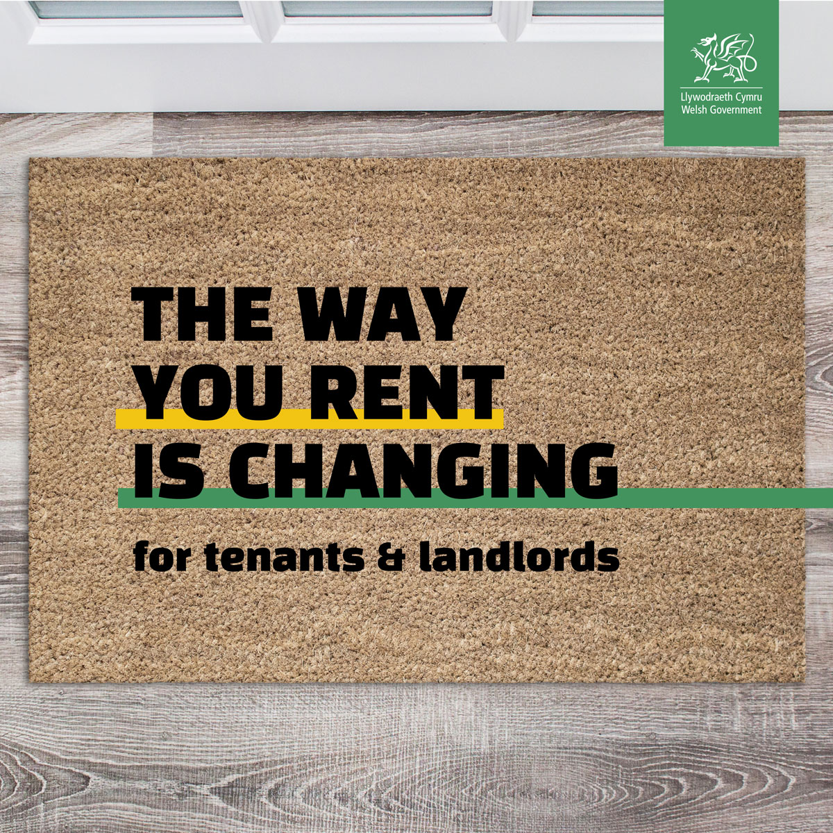 Welsh Government image representing the Rent Changes for Tenants and Landlords