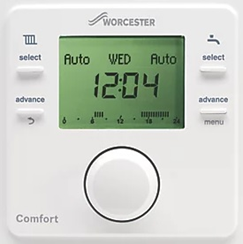 Worcester Hot Water programmer