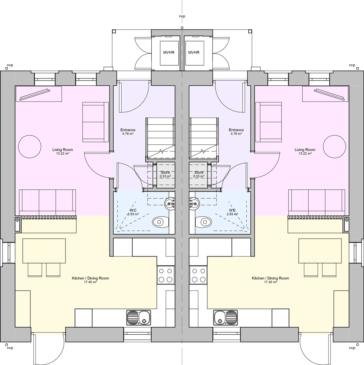 House Type 3 Ground Floor